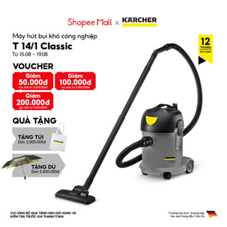 Máy hút bụi khô công nghiệp Karcher T 14/1 Classic