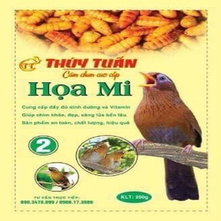 Cám Chim Họa Mi Thúy Tuấn 2 Gói 200g