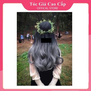Tóc giả kẹp xoăn omber, kẹp chữ u.