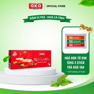 Aka - trà nhãn đỏ túi lọc red label đậm vị độc đáo