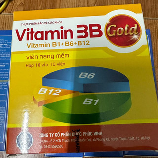 VIÊN UỐNG BỔ SUNG VITAMIN B1 B6 B12 (100 viên)