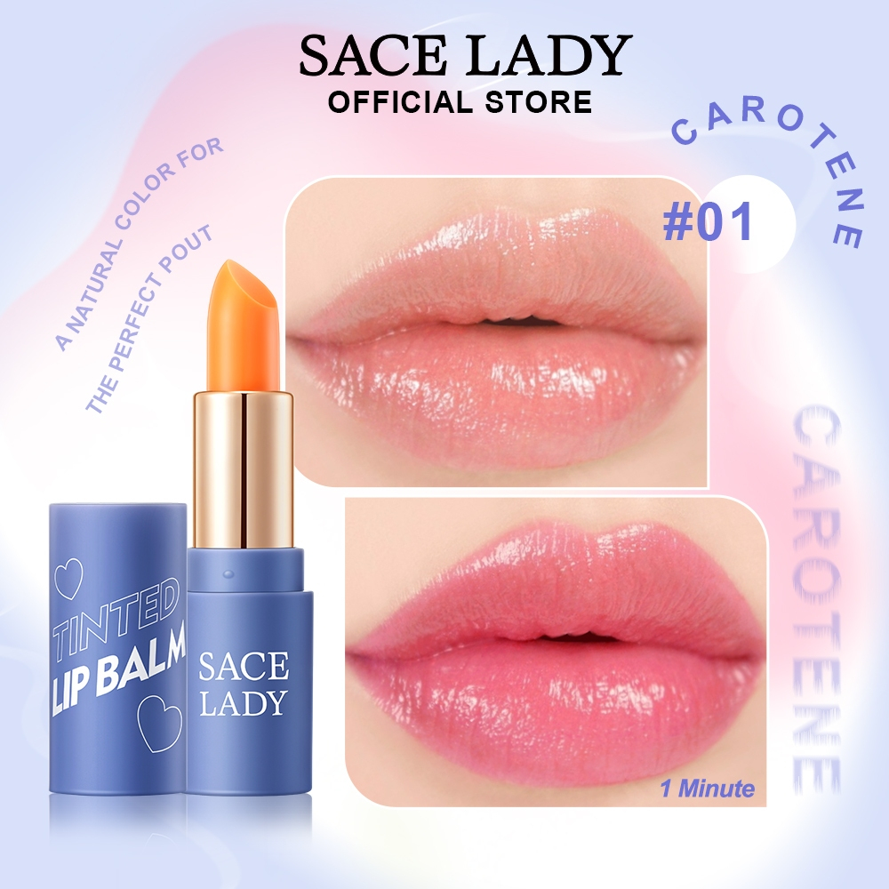 Son dưỡng có màu SACE LADY lâu trôi trang điểm cho môi 3.5g