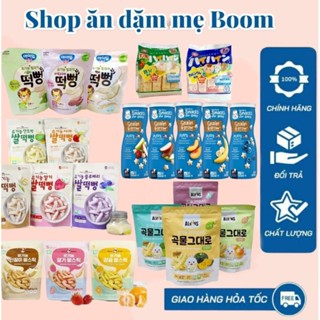 Bánh ăn dặm Hàn_Nhật Alvins/ildong/Mom's choice/Haihain... cho bé từ 6m+