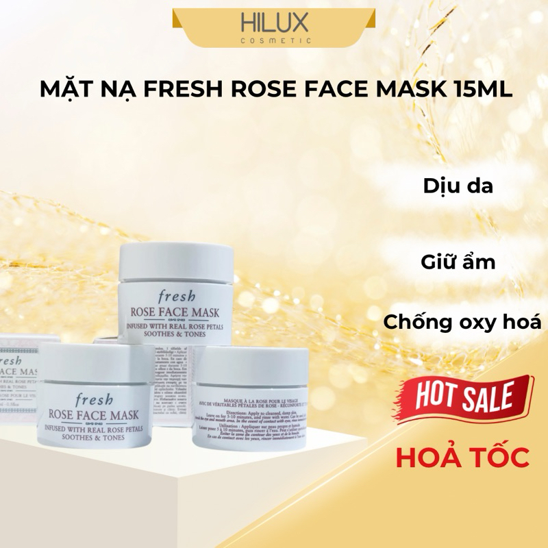 Mặt nạ Fresh rose face mask 30ml