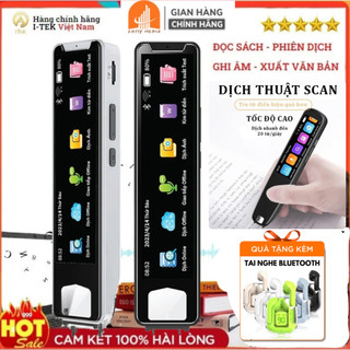 Bút phiên dịch đọc dịch xuất văn bản l-tek Corisu (Tặng kèm tai nghe) Công nghệ AI tiên tiến, Máy phiên dịch Đa Ngôn Ngữ