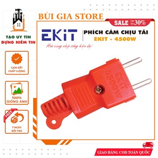 Phích cắm chịu tải Ekit 4500W dẹt