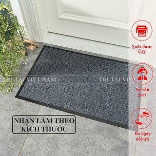 Thảm chùi chân nỉ đế cao su, kích thước 50x70cm