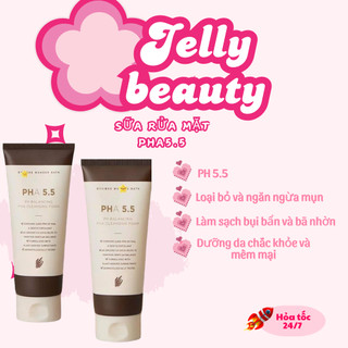 Sữa rửa mặt byvibes wonder bath pha 5.5 ph balancing pha cleansing foam 130ml