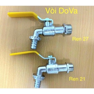 VÒI GẠT DOVA / VAN KHÓA DOVA phi 21 1/2 và phi 27 3/4
