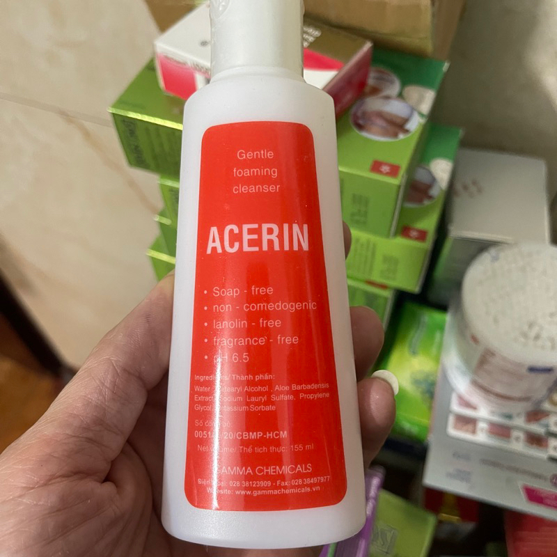 SỮA RỬA MẶT ACERIN (155ml)