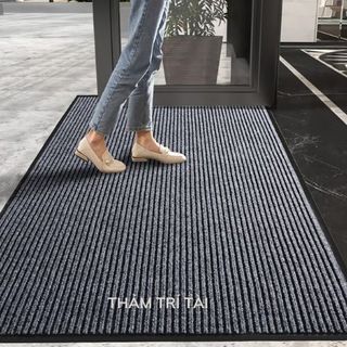 Thảm trải sàn lau chân chùi chân nỉ đế cao su kích thước yêu cầu 1.6x0.5m