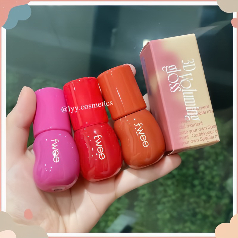 SON BÓNG FWEE 3D VOLUMING GLOSS