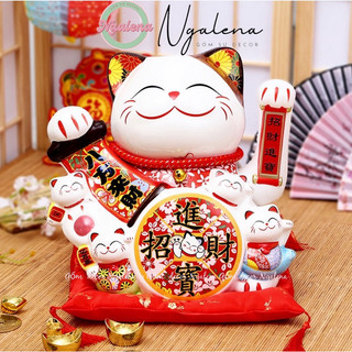 Mèo thần tài, mèo may mắn Neko maneki đắc tài đắc lộc