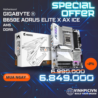 Mainboard gigabyte b650e aorus elite x ax ice
