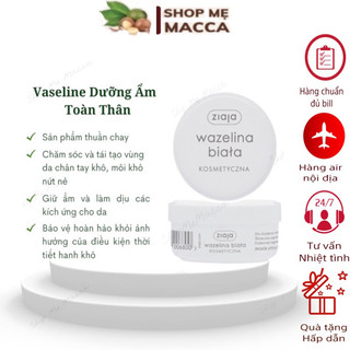 Sáp Vaseline dưỡng ẩm và tái tạo da, dưỡng môi phòng khô môi, nứt nẻ, sáp vaseline ziaja không bí bết khó chịu