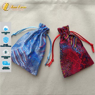 Túi Gấm Hoa Văn Đẹp Túi Đựng Vòng Làm Túi Thơm Rẻ Bền