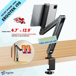 Giá Đỡ Kẹp Điện Thoại - Ipad / Máy Tính Bảng, Tablet, Ipad ErgoTek I98 - Arm Nâng Máy Tính Bảng [ Hơn P67 - P60 ]