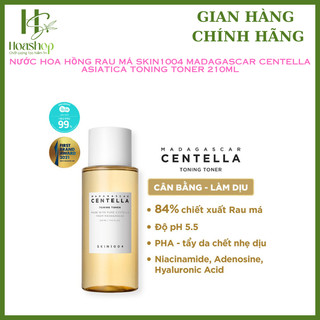 Nước hoa hồng rau má Skin1004 Madagascar Centella Asiatica Toning Toner 210ml