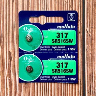 Pin muRata SR516SW / 317 (Viên Lẻ) Hàng Chính Hãng Made in Japan