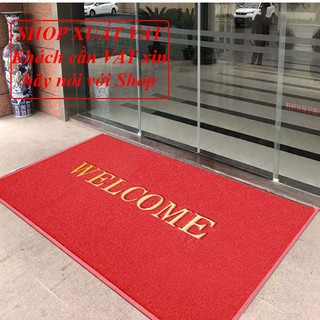 Thảm nhựa welcome kích thước 50x70cm