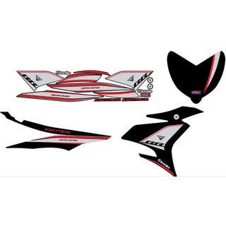 Tem rời exciter 150 đen xám rr