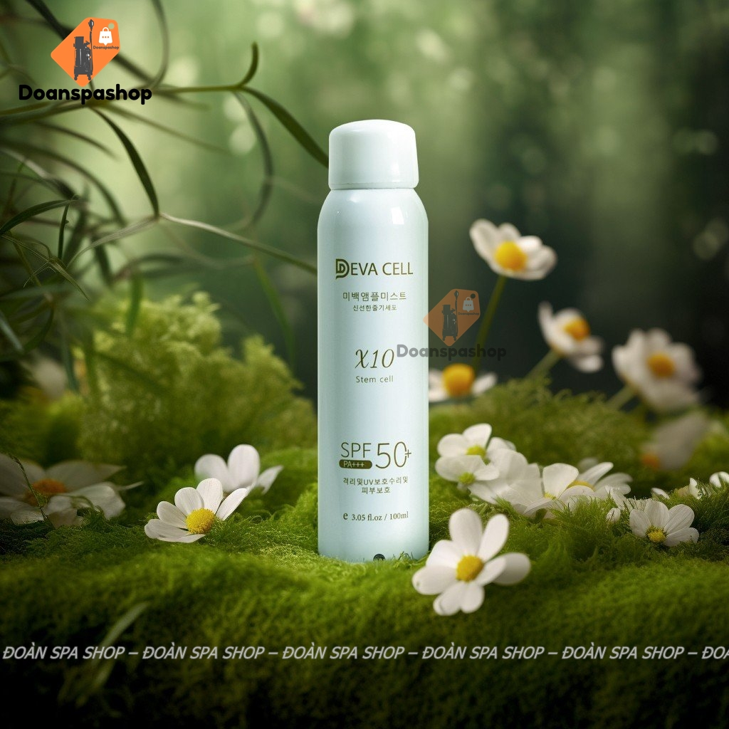 Xịt Tế Bào Gốc Tươi X10 Deva Cell - X10 Stem Cell Deva