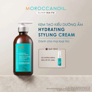 Kem Tạo Kiểu Dưỡng Ẩm Moroccanoil Hydrating Styling Cream
