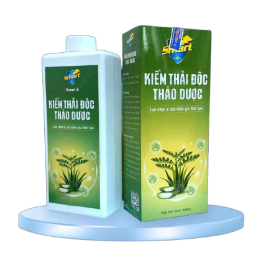 Kiềm Thải Độc Thảo Dược Smart - hỗ trợ vấn đề táo bón – 800ml/chai