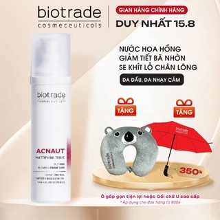 Nước Hoa Hồng Cho Da Dầu Biotrade Acnaut Mattifying Tonic giảm tiết bã nhờn, se khít lỗ chân lông Biotrade 60ml
