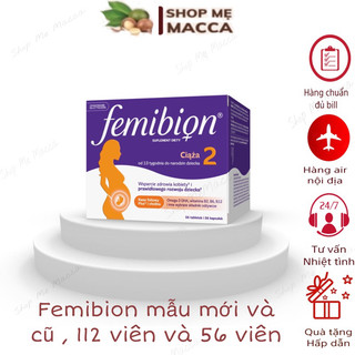 Femibion 2 vitamin Tổng Hợp ,Dành cho giai đoạn sau 12w đến lúc sinh