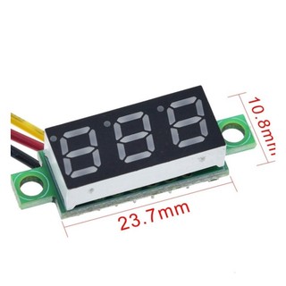 Vol kế đo điện áp 0-100V hiển thị LED 7 đoạn. BN.