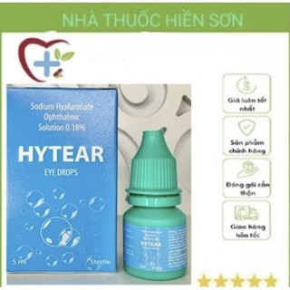 [CHÍNH HÃNG] Nước Mắt Nhân Tạo HYTEAR 5ml nhỏ mắt Lens mổ cận thị, ngâm Lens, nhỏ mắt Cấp Ẩm Giảm Khô Mắt