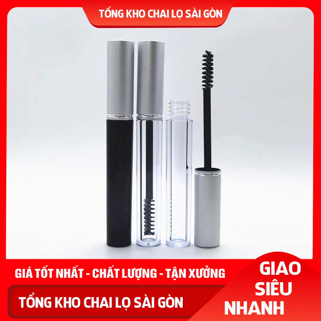 Vỏ Chuốt Mi Mascara Nắp Bạc 5ml