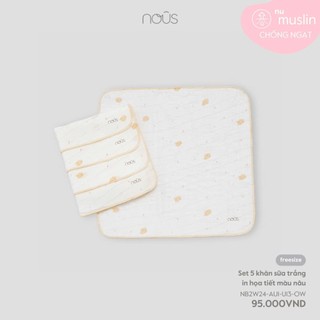 Set 5 khăn sữa Nous cho bé