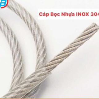 Cáp inox 304 bọc nhựa - capthepgiasi