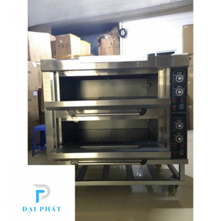 Lò nướng bánh,pizza 2 tầng 4 khay,lò nướng công nghiệp