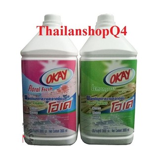 HCM- Lau sàn okay ĐỦ MÀU 3800ml Thái lan./..