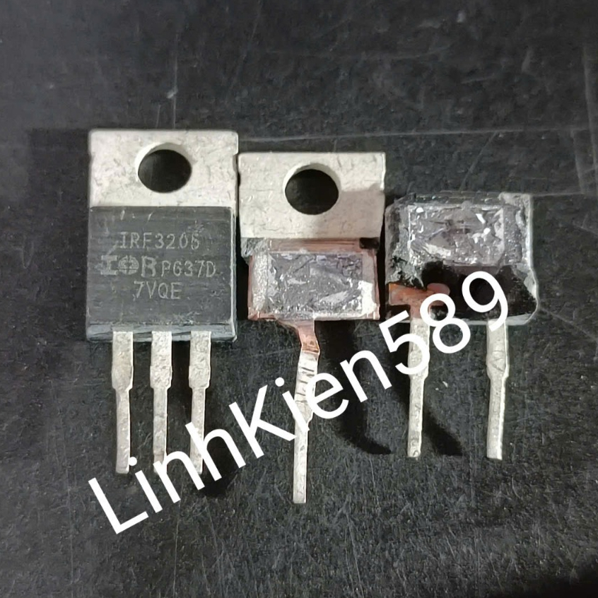 Mosfet IRF3205 110A 55V TO-220 Kênh N tháo máy chân dài 9 -13mm