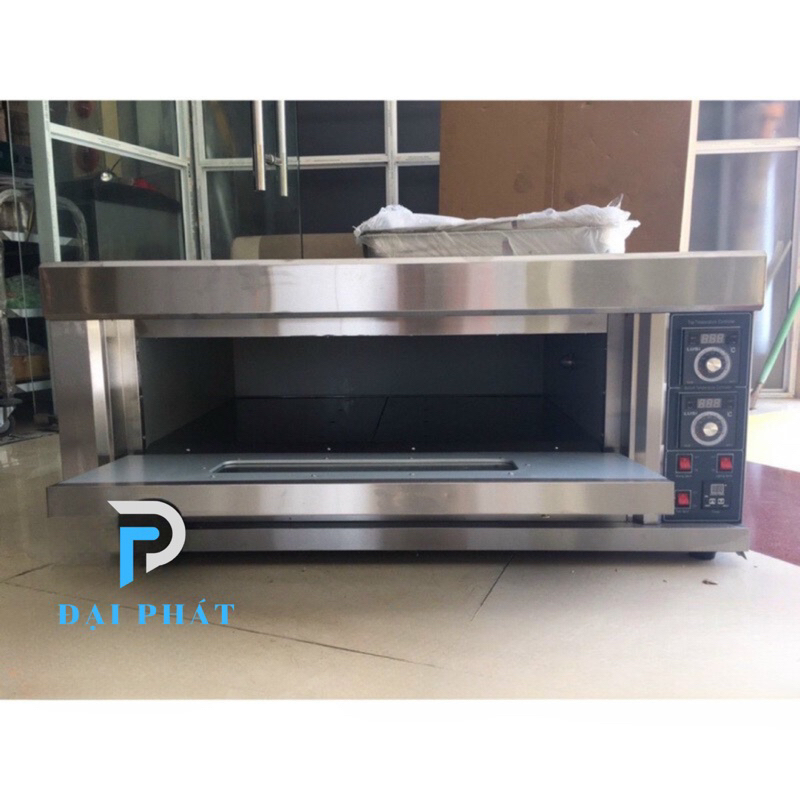 Lò nướng công nghiệp 1 tầng 2 khay,lò nướng banh,nướng pizza bảo hành 12th