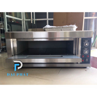 Lò nướng công nghiệp 1 tầng 2 khay,lò nướng banh,nướng pizza bảo hành 12th