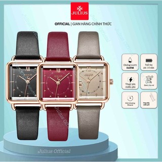 Julius Official | Đồng hồ nữ Julius Ja-1123 dây da