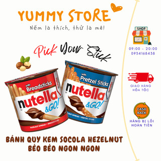 Bánh Que Chấm Socola Hạt Dẻ Nutella