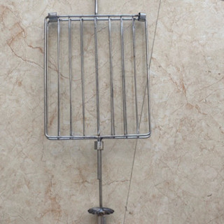 Vỉ nướng vịt phanh inox có trục quay