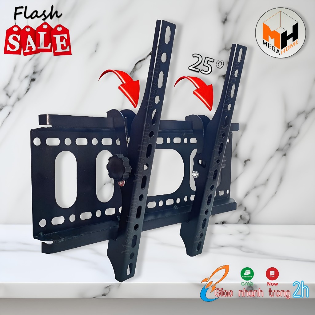 Giá treo tivi nghiêng 26-65 inch - giá treo gật gù điều chỉnh góc nghiêng 26 - 65 inch