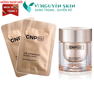 Gói Sample Kem Dưỡng Trẻ Hoá Tái Tạo Da - CNP Rx The Supremacy Re-New Cream Supreme Lift 1ml