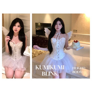 Set áo corset chân váy xoè công chúa cho các cô nàng bánh bèo