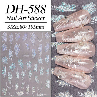 Sticker hình dán lụa 5D nổi siêu đẹp mẫu mới cực Hot