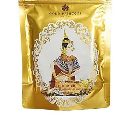 (HCM) Miếng dán thải độc chân Gold Princess Thái Lan