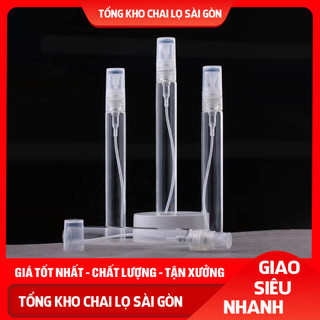 Chai chiết nước hoa mỏng 10ml - chai thủy tinh dạng xịt mini đựng nước hoa