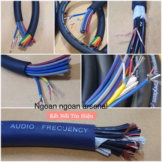 dây tín hiệu 4 link, 8 link, 12 link , 16 link, 20 đường link. Hàng nhập khẩu lõi đồng. Cáp line nhiều đường. cáp link